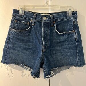 Agolde Parker Long Jean Short